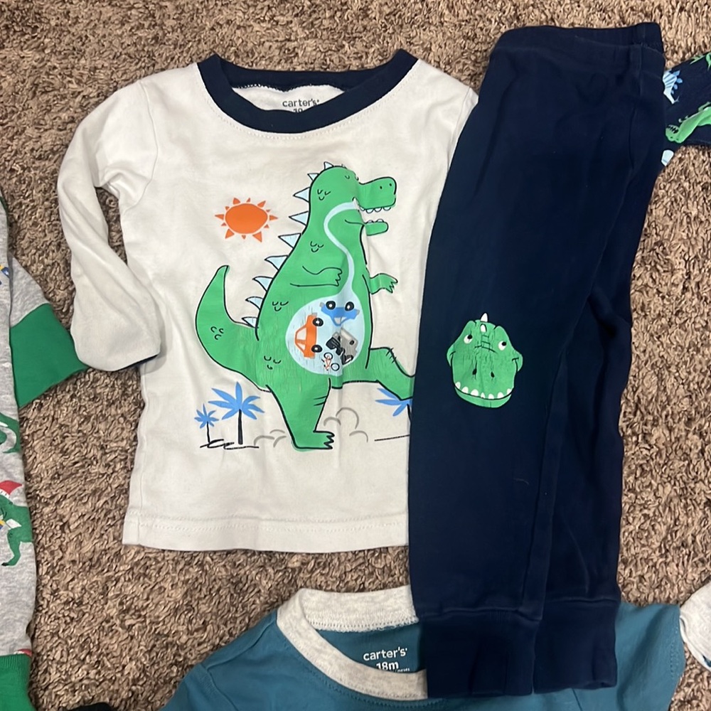 18 month boy pajama lot - Picture 5 of 10